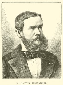 M Gaston Tissandier de French School